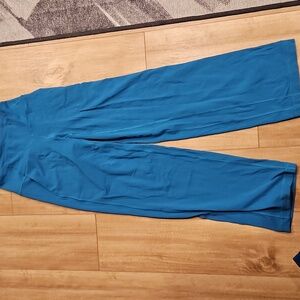 Lululemon Align High-Rise Wide Leg Pant 31" Hawaiian Blue sz 4